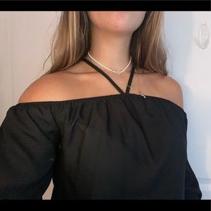 Off the shoulder Dressy Top